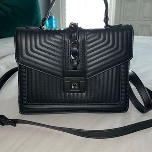 Aldo black handbag / cross body